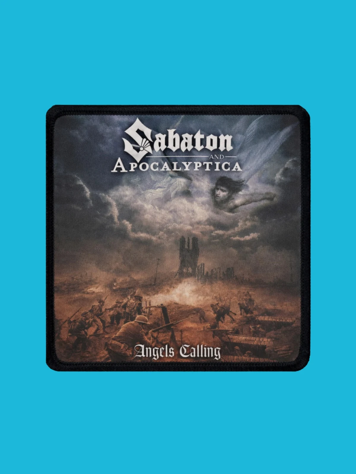 Patch Sabaton / Apocalyptica - Angels Calling - Imprimé - Carré de 7,5 x 7,5 centimètres